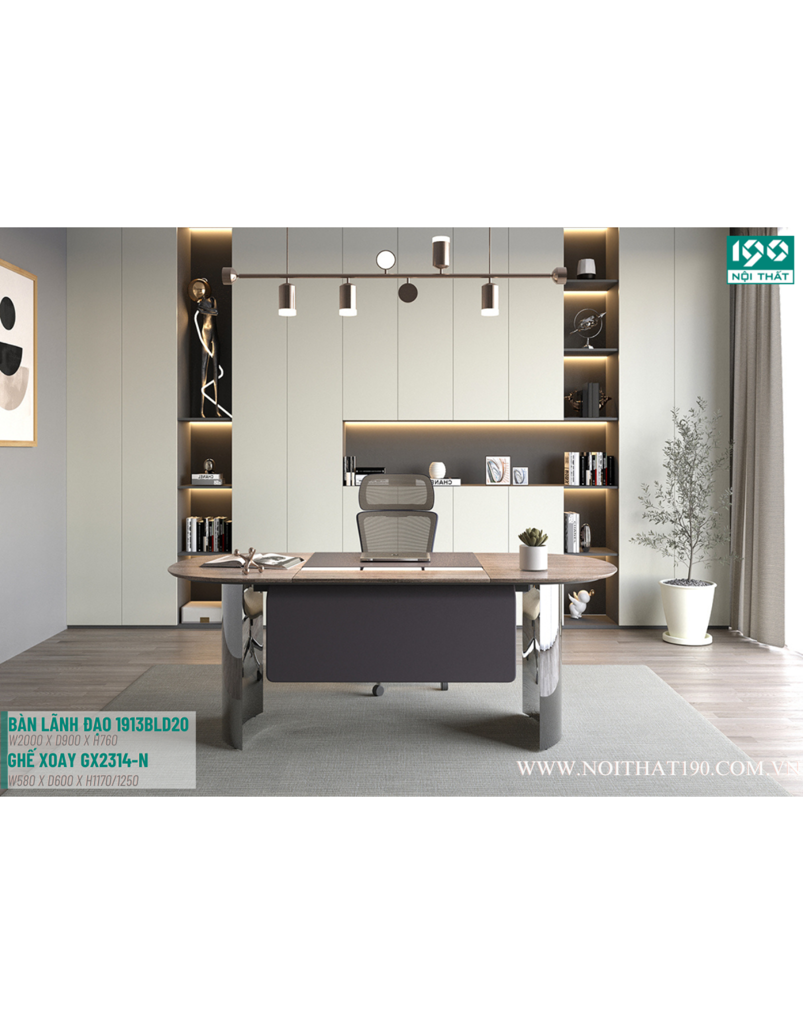 Set Bàn lãnh đạo 1913BLD20