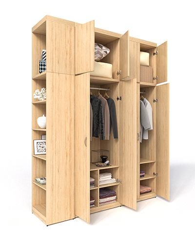 Tủ quần áo gỗ TGA01