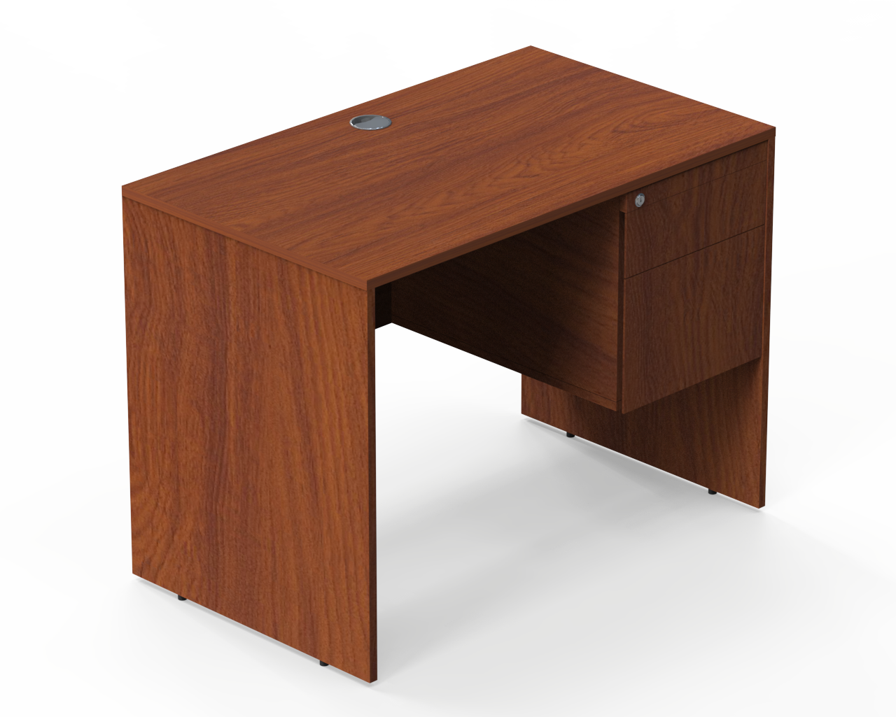 Bàn làm việc đơn Woodi có hộc BDWH-1206