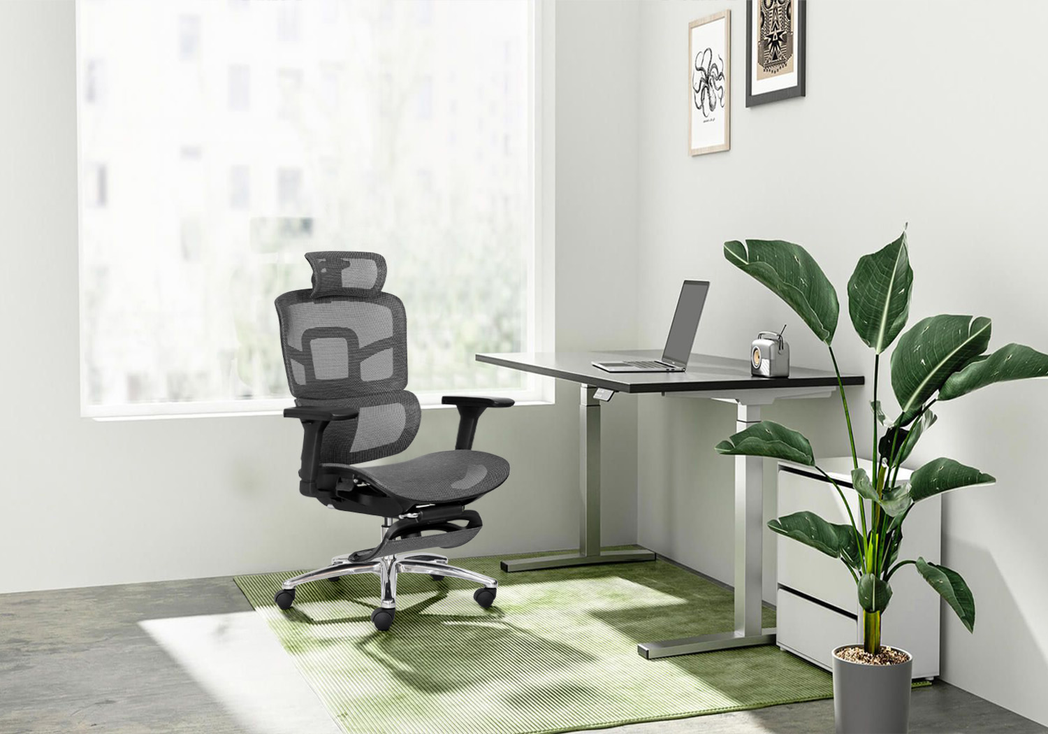 Ghế công thái học M1105 F