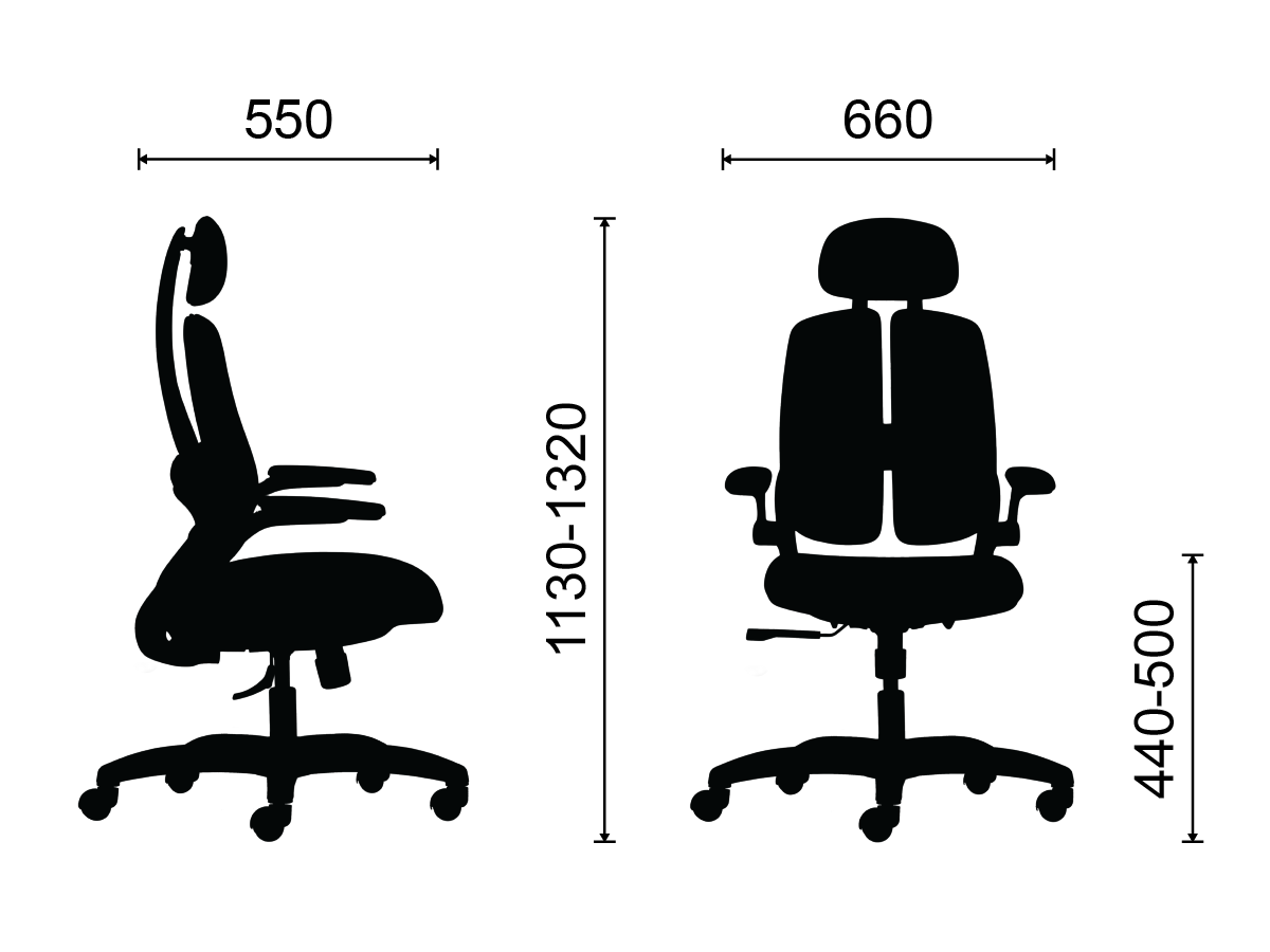 Ghế công thái học M1109 - 02