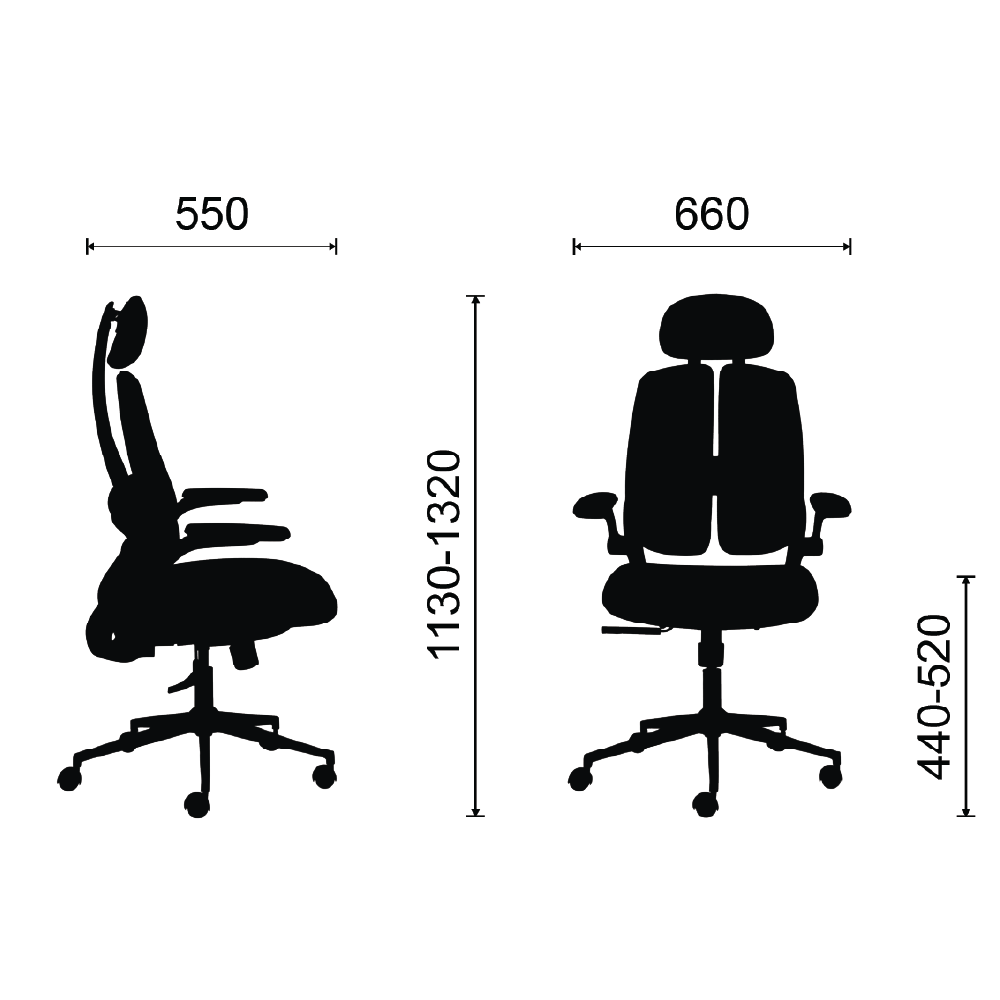 Ghế công thái học M1109 - 01