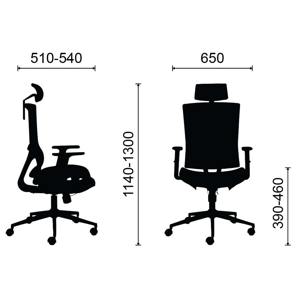 Ghế công thái học M1112 - 03