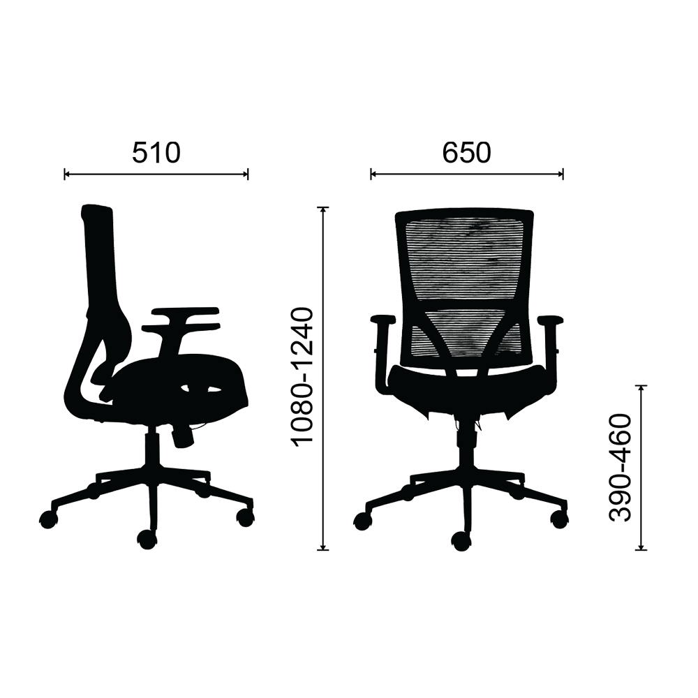 Ghế công thái học M1112 - 02