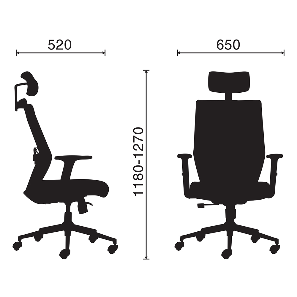 Ghế công thái học M1083 - 01