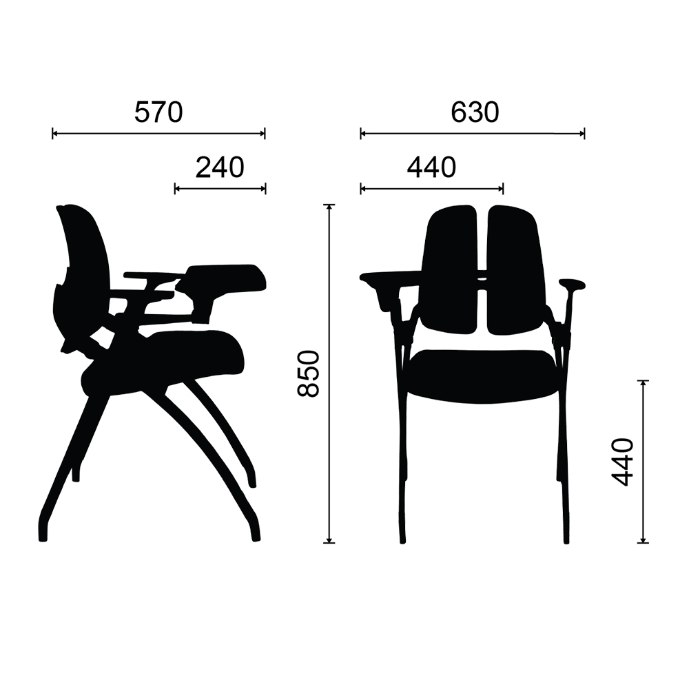 Ghế đào tạo M1113