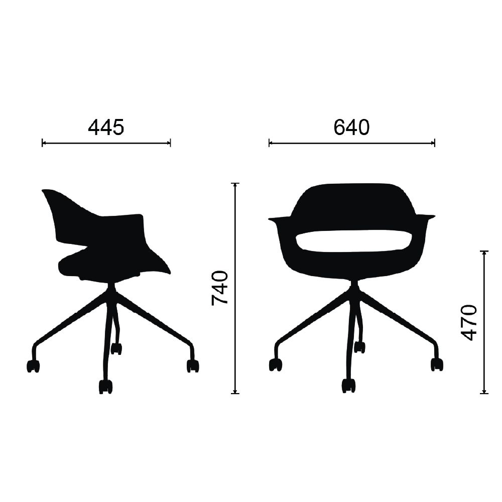 Ghế đào tạo M1114