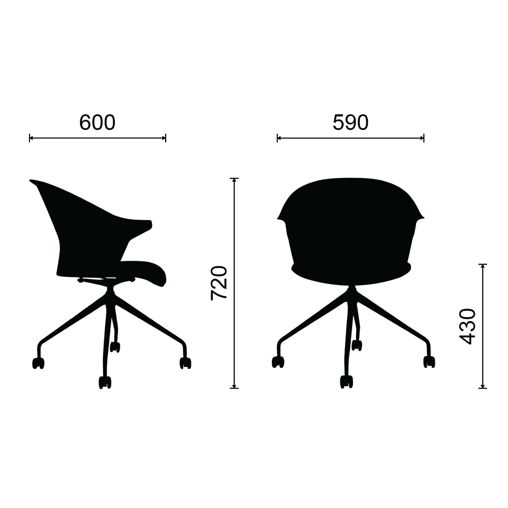 Ghế đào tạo M1115