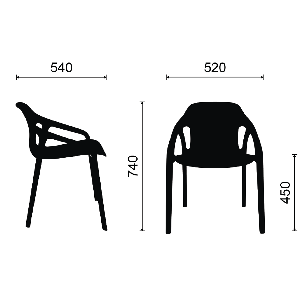 Ghế đào tạo M1116 - 02