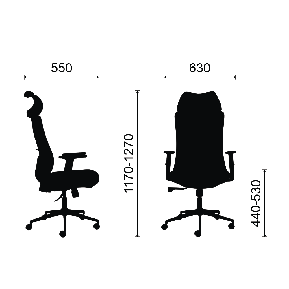 Ghế quản lý M1107 - 01