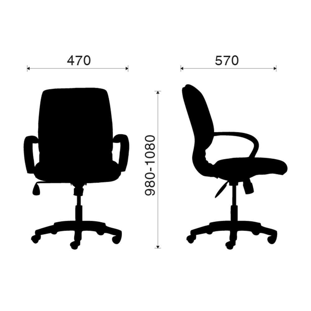 Ghế nhân viên M1020 - 02