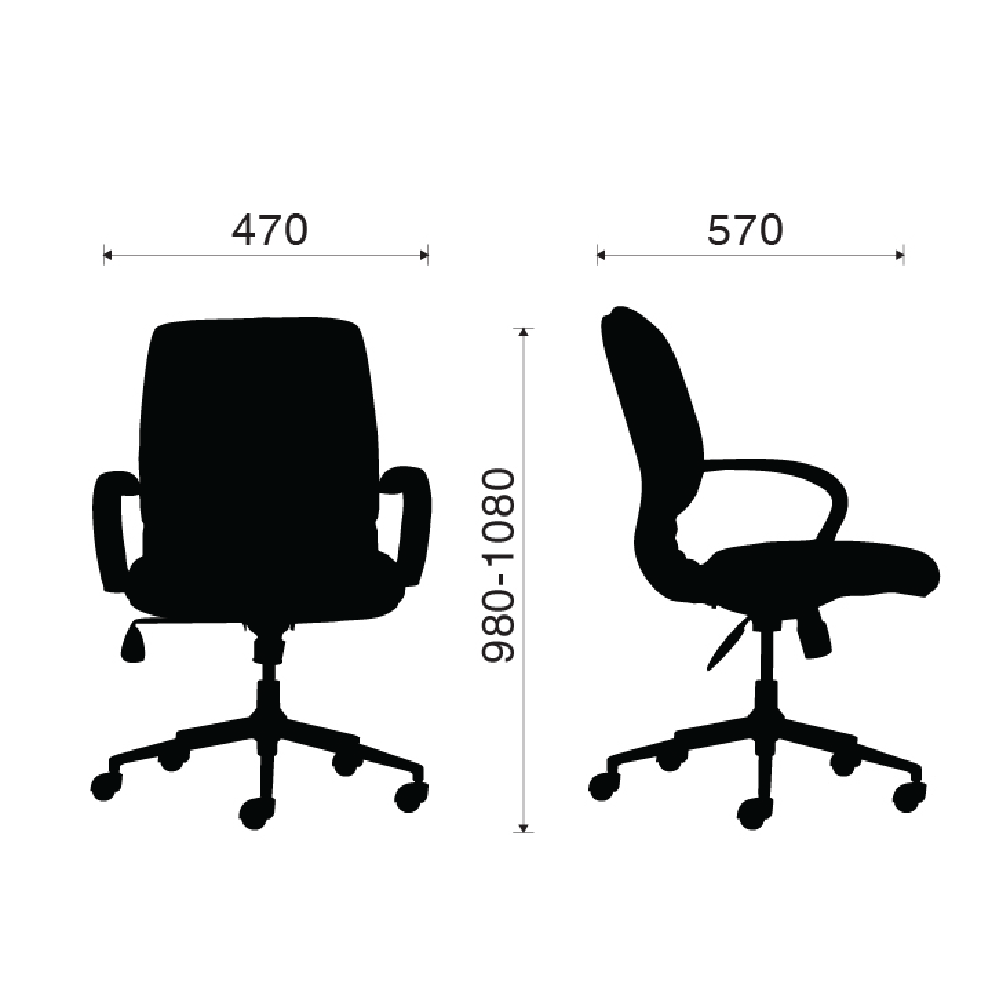 Ghế nhân viên M1020 - 03