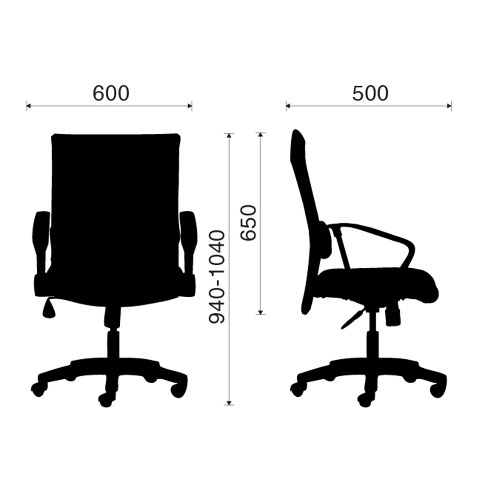 Ghế nhân viên M1014 - 03