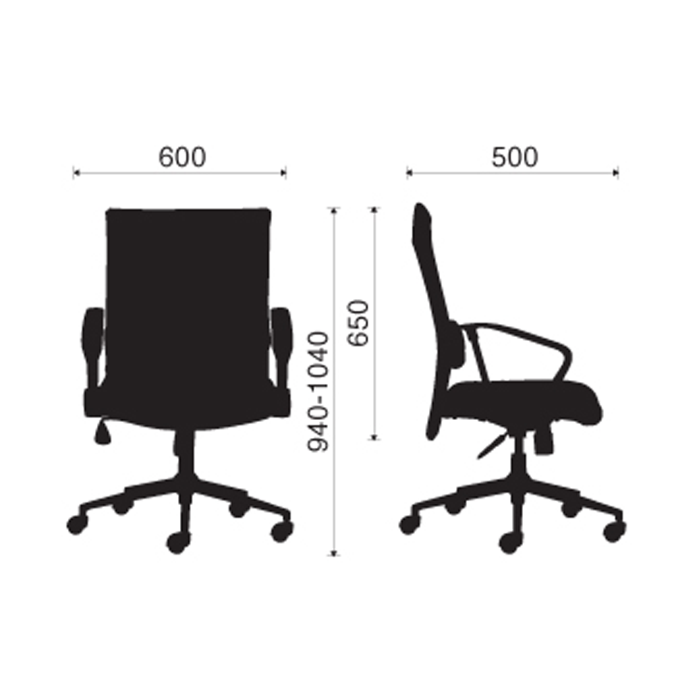 Ghế nhân viên M1014 - 02