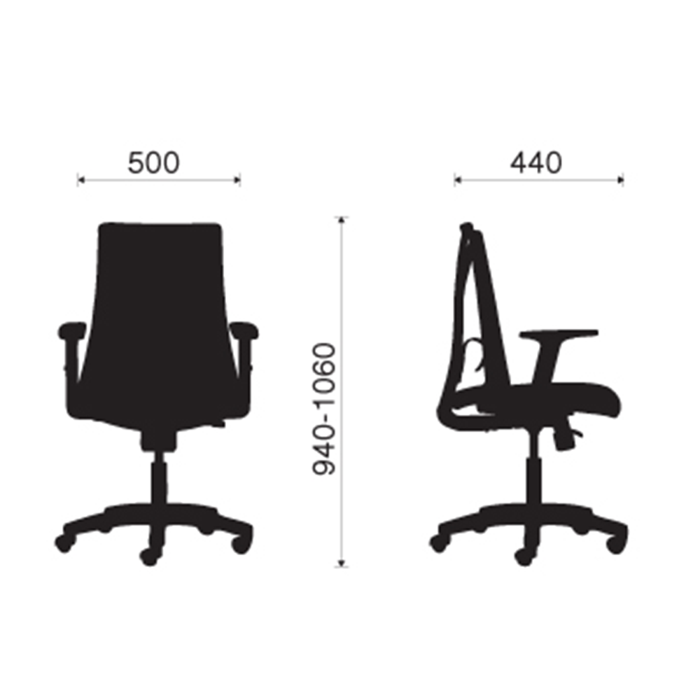 Ghế văn phòng M1087 T - 02