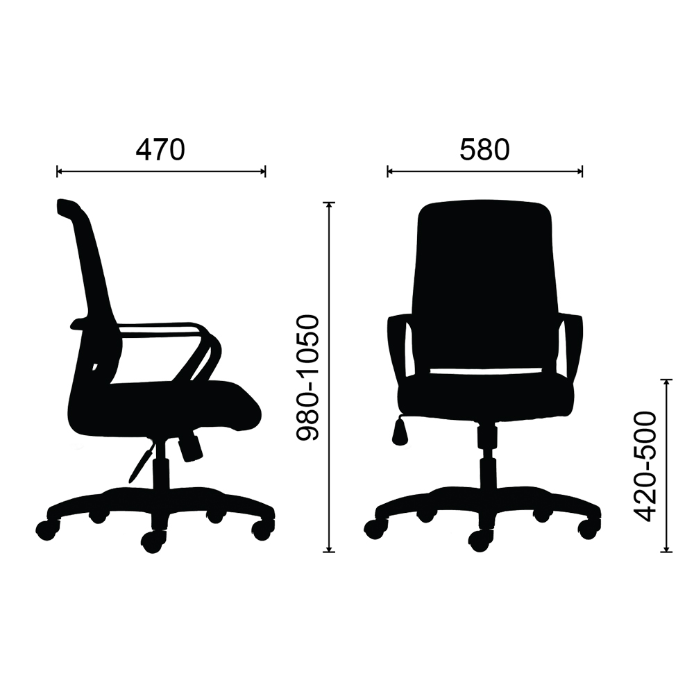 Ghế nhân viên M1102 T - 01