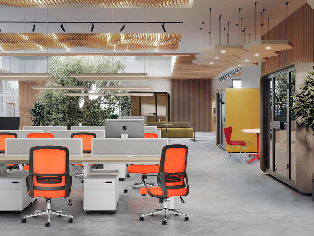 Ghế nhân viên M1102 D - 01