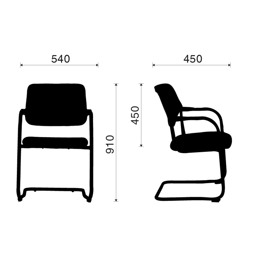 Ghế phòng họp M1066 - 01