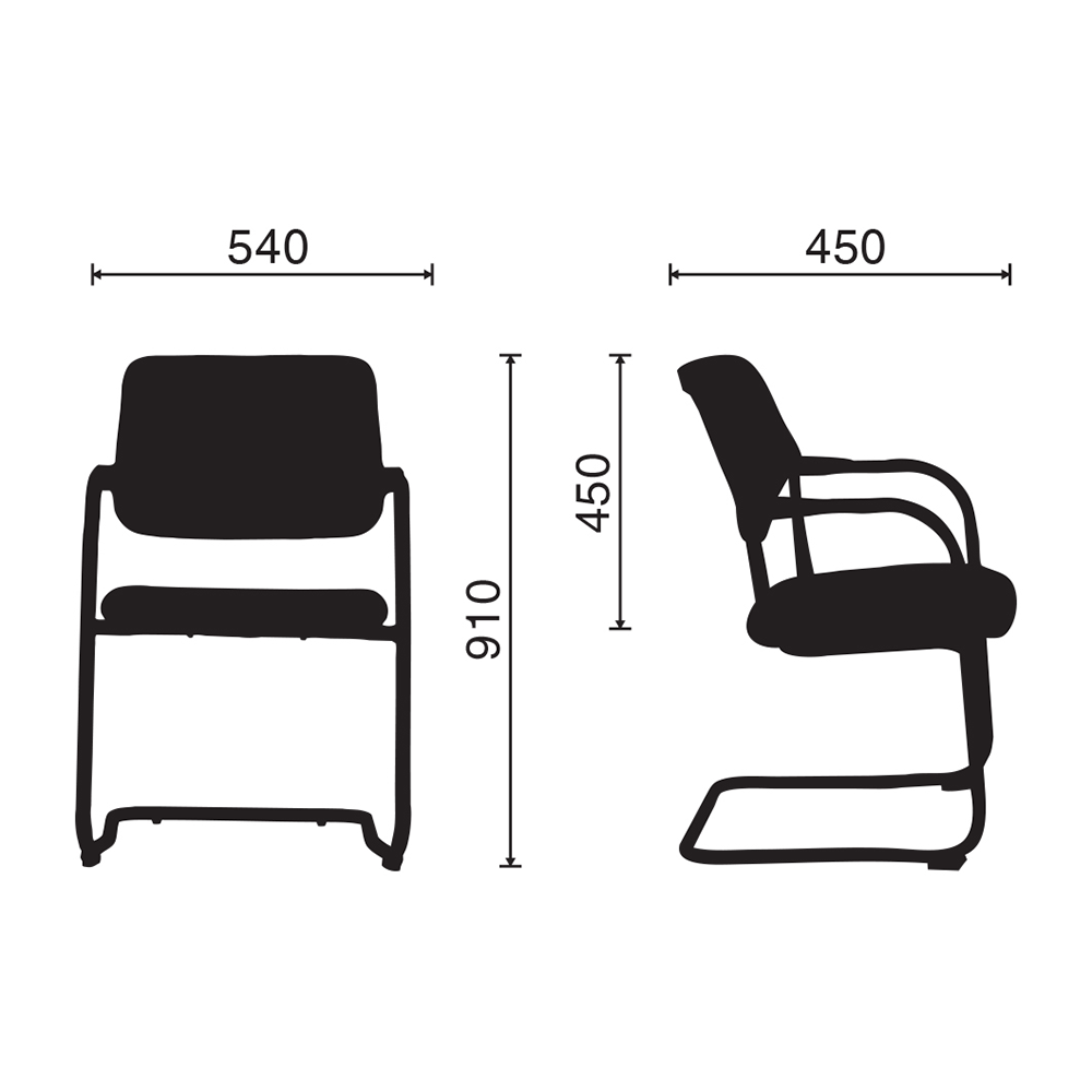 Ghế phòng họp M1066 - 04