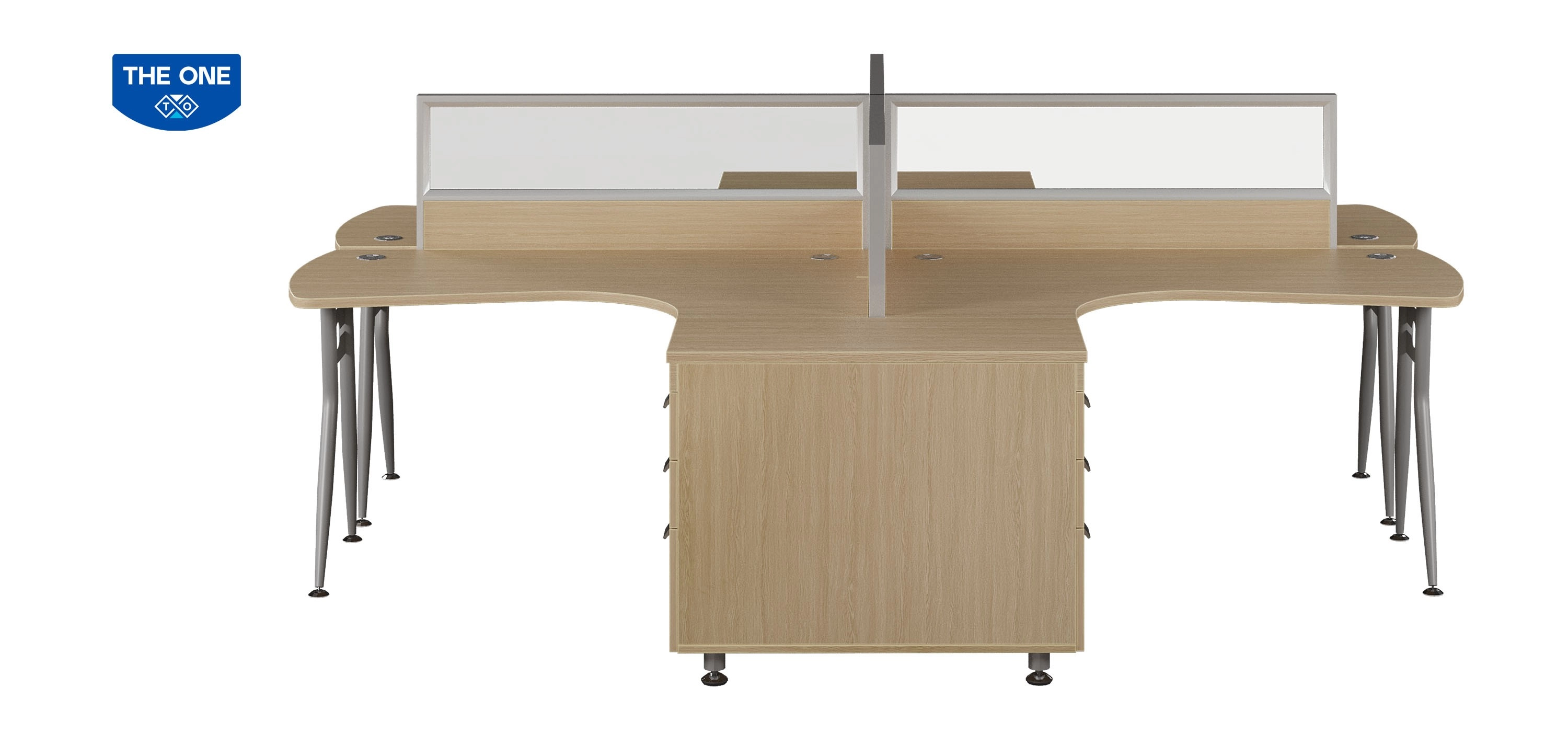 CỤM BÀN LÀM VIỆC ROYAL THE ONE 
HRMD04