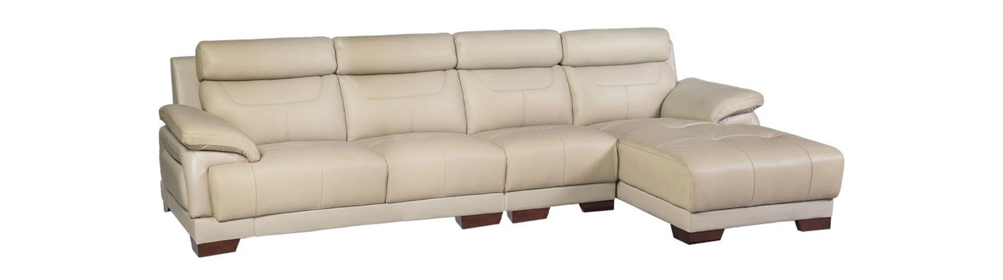 SOFA GÓC BỌC DA-PVC THE ONE 
SF101A-3/-SF101A-4