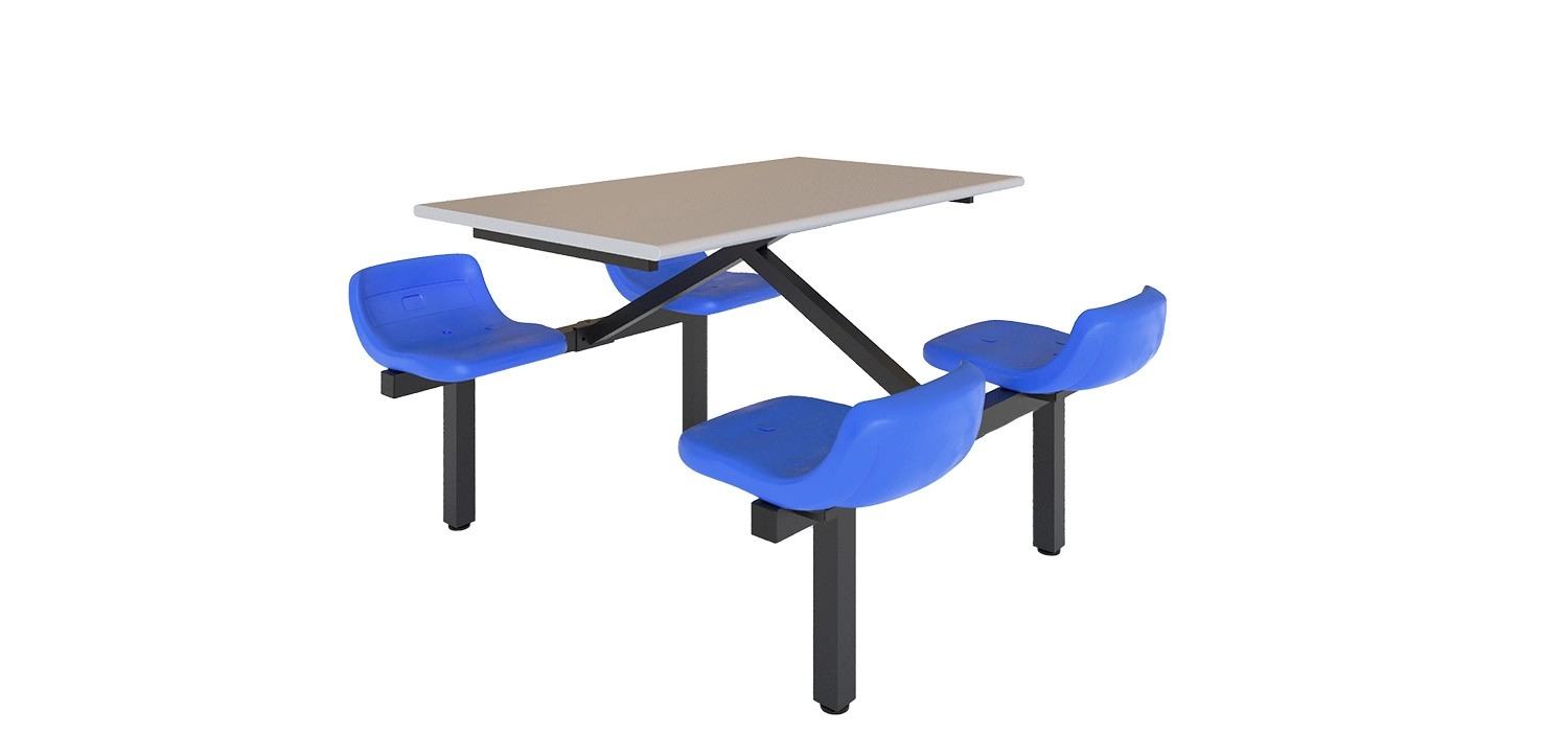 BÀN GHẾ ĂN KHU CÔNG NGHIỆP THE ONE 
BA07