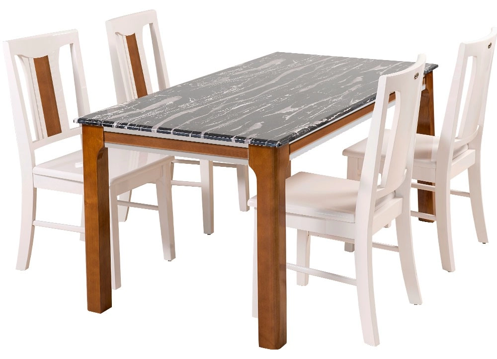 BÀN GHẾ ĂN GỖ SƠN HIGH GLOSSY THE ONE 
HGB68A/HGB68B/HGG68