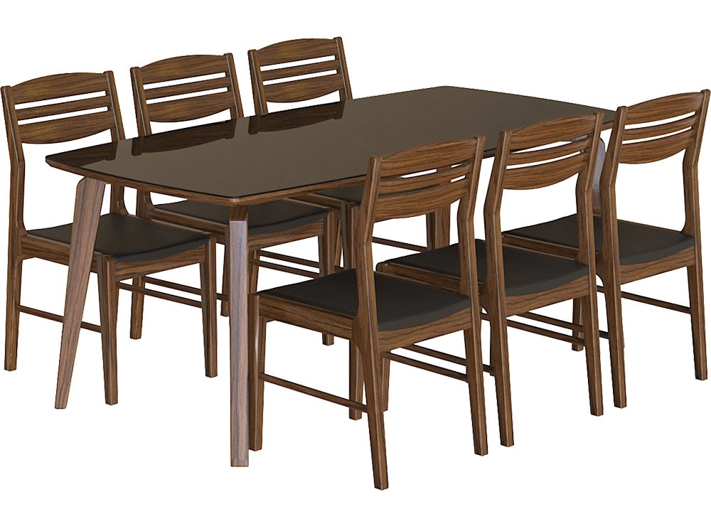 BÀN GHẾ ĂN GỖ SƠN HIGH GLOSSY THE ONE 
BA505AK8 / BA505BK8 / GA505