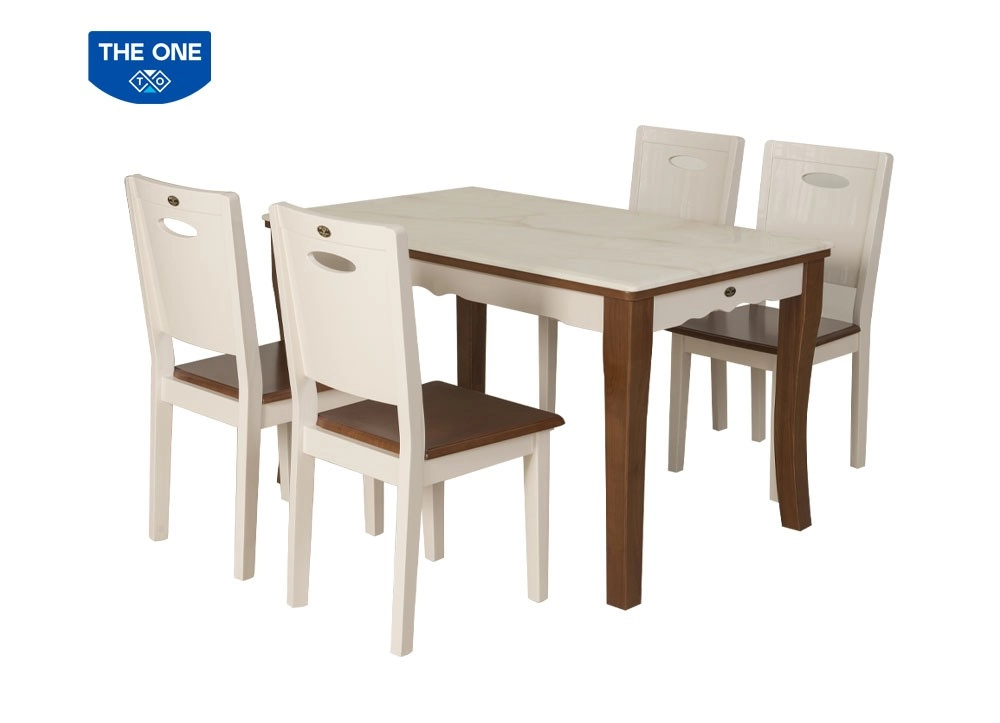 BÀN GHẾ ĂN GỖ SƠN HIGH GLOSSY THE ONE 
HGB75A/HGB75B/ HGG75