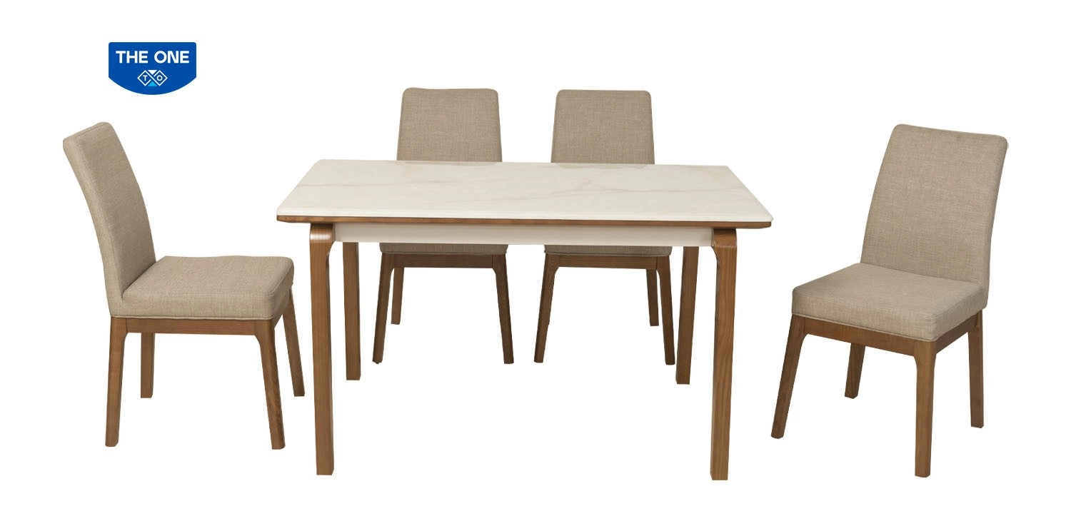 BÀN GHẾ ĂN GỖ SƠN HIGH GLOSSY THE ONE 
HGB76A /HGB76B / HGG76