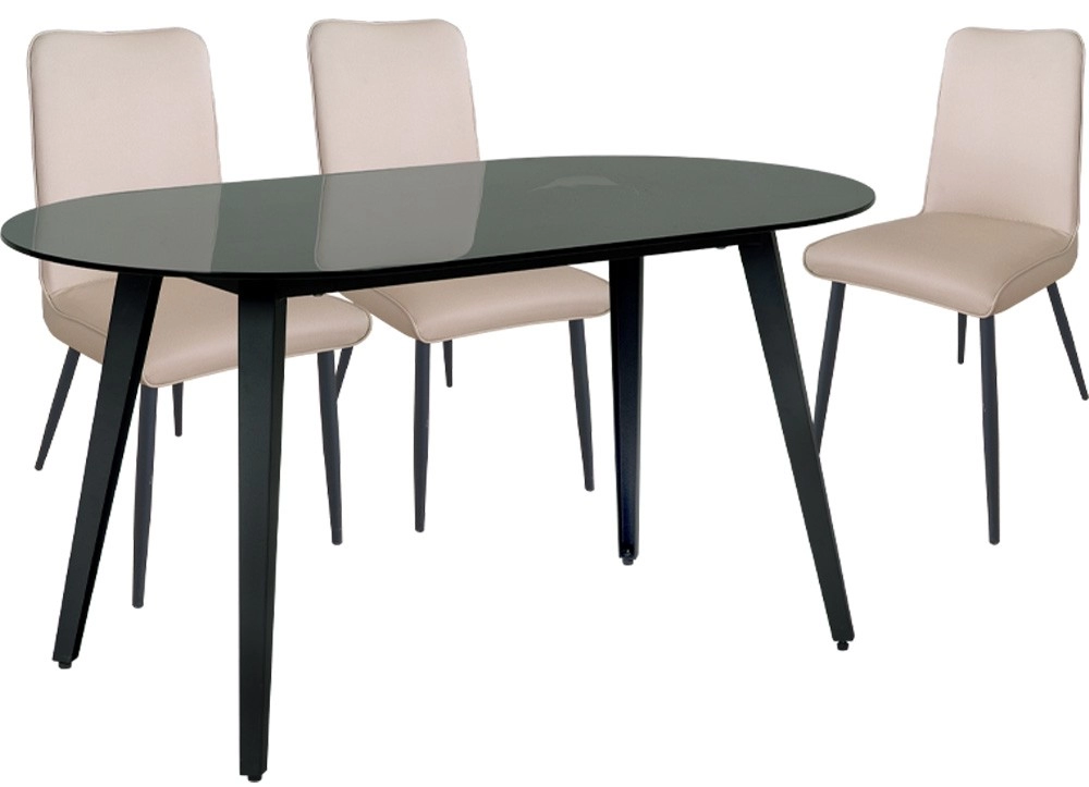 BÀN GHẾ ĂN KHUNG THÉP THE ONE 
B59 - G59