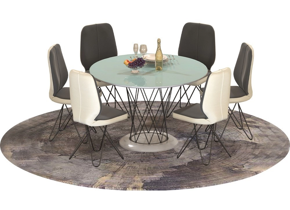 BÀN GHẾ ĂN KHUNG THÉP THE ONE 
BA508 - GA508