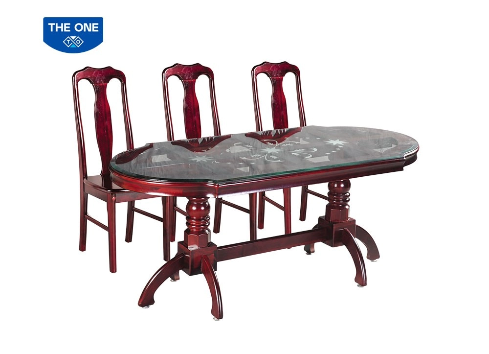 BÀN GHẾ ĂN GỖ TỰ NHIÊN THE ONE 
TB10