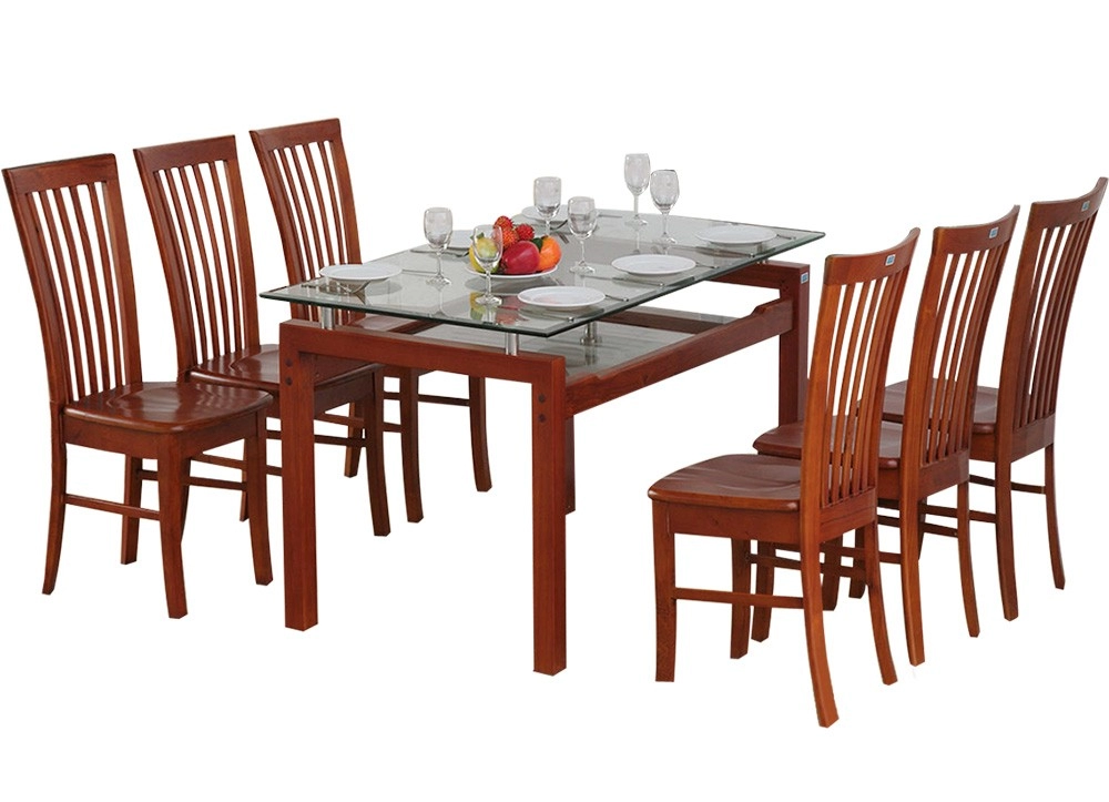 BÀN GHẾ ĂN GỖ TỰ NHIÊN THE ONE
TB09+TGA02