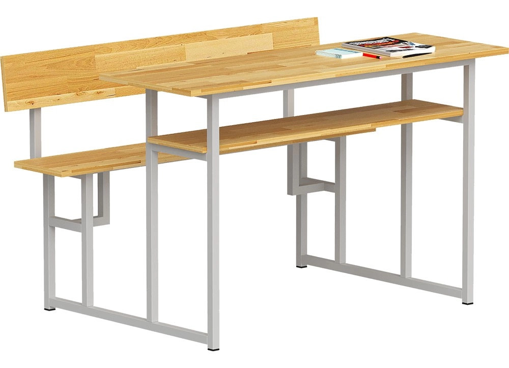 BÀN SINH VIÊN MẶT GỖ TỰ NHIÊN THE ONE 
BSV108TG