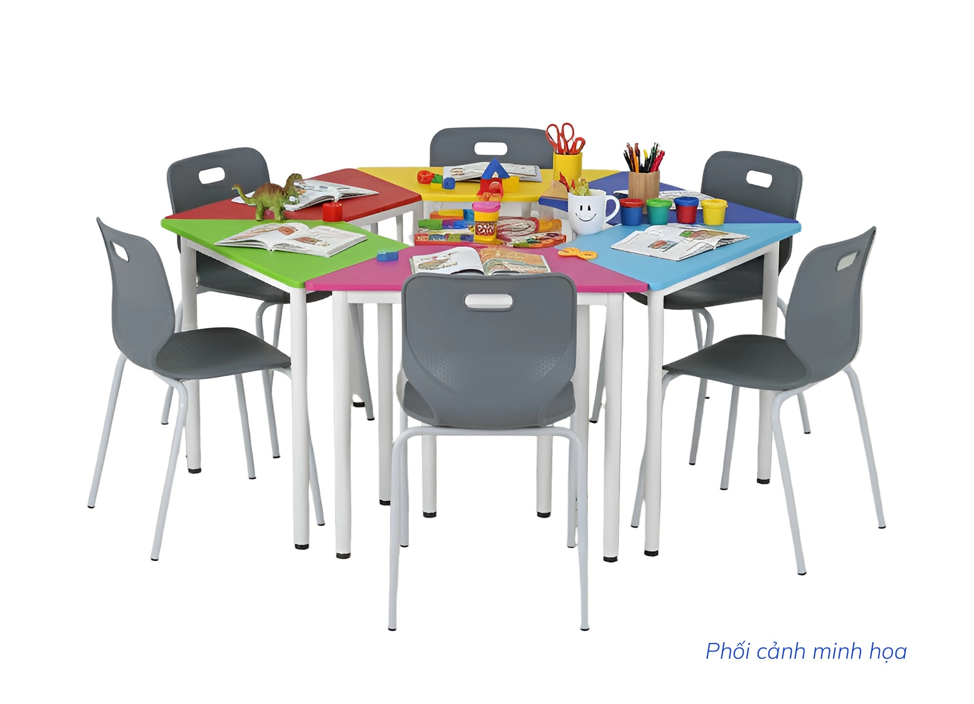 BÀN HỌC SINH GIA ĐÌNH THE ONE 
BHS48 / GHS48