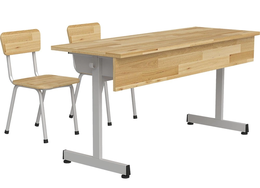 BÀN GHẾ HS CẤP 1-2  GỖ TỰ NHIÊN THE ONE 
BHS101AG+GHS101AG/BHS101BG+GHS101BG