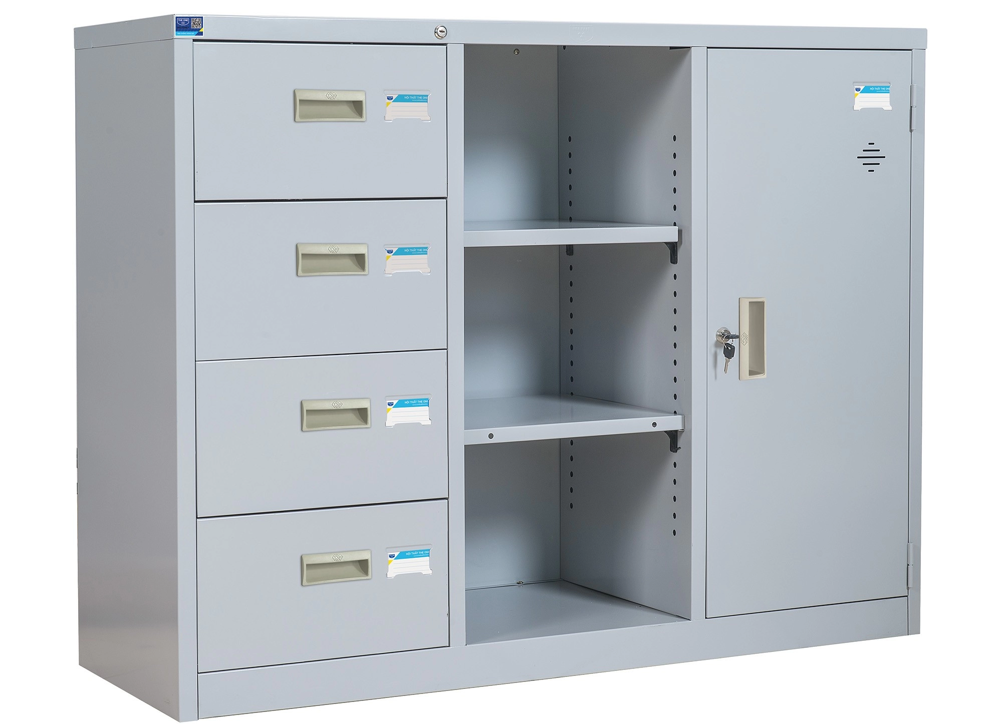 TỦ SẮT GHÉP KHỐI THE ONE 
TU118-4D