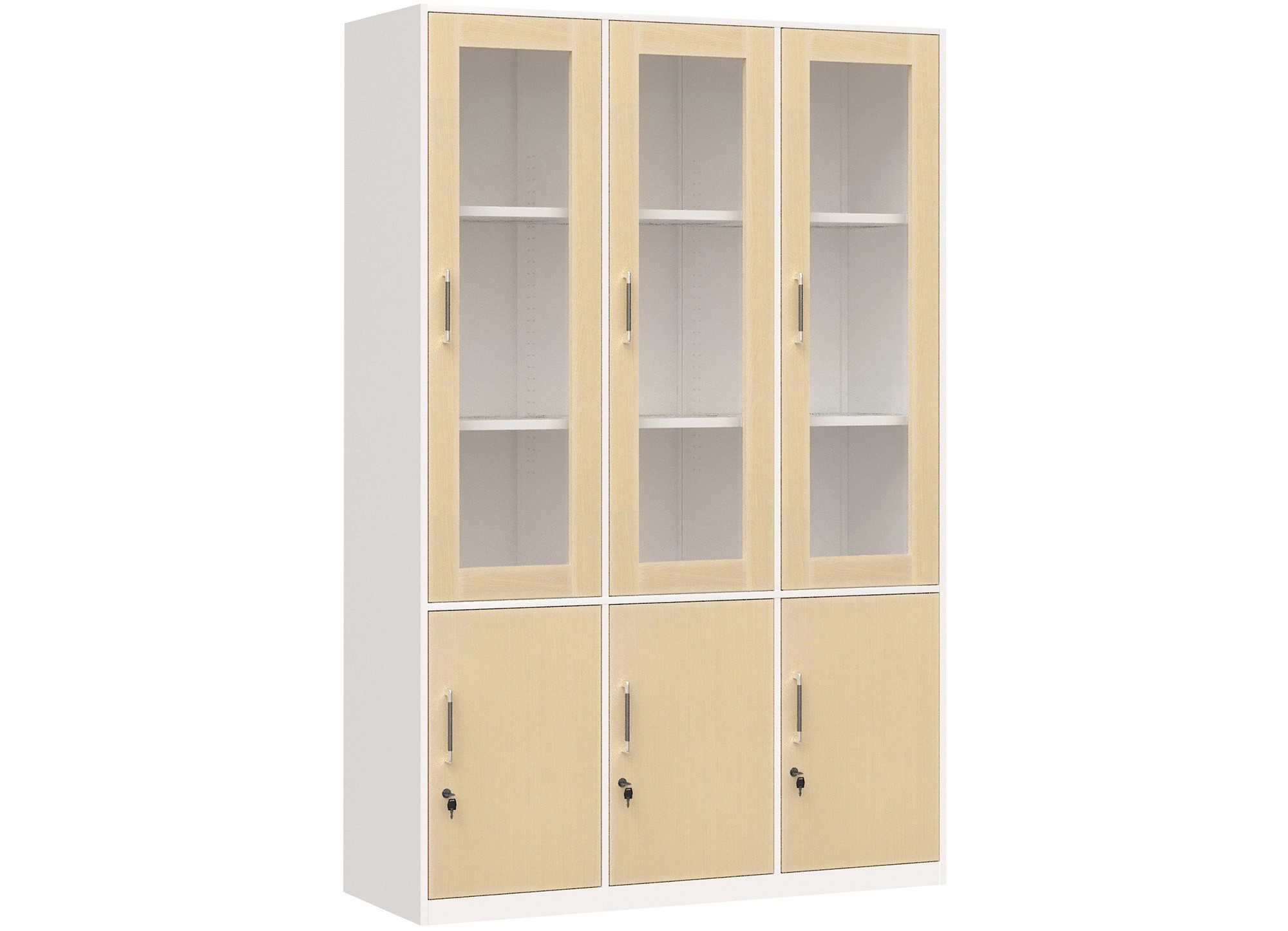 TỦ SẮT CÁNH GỖ THE ONE 
TU09K7GM