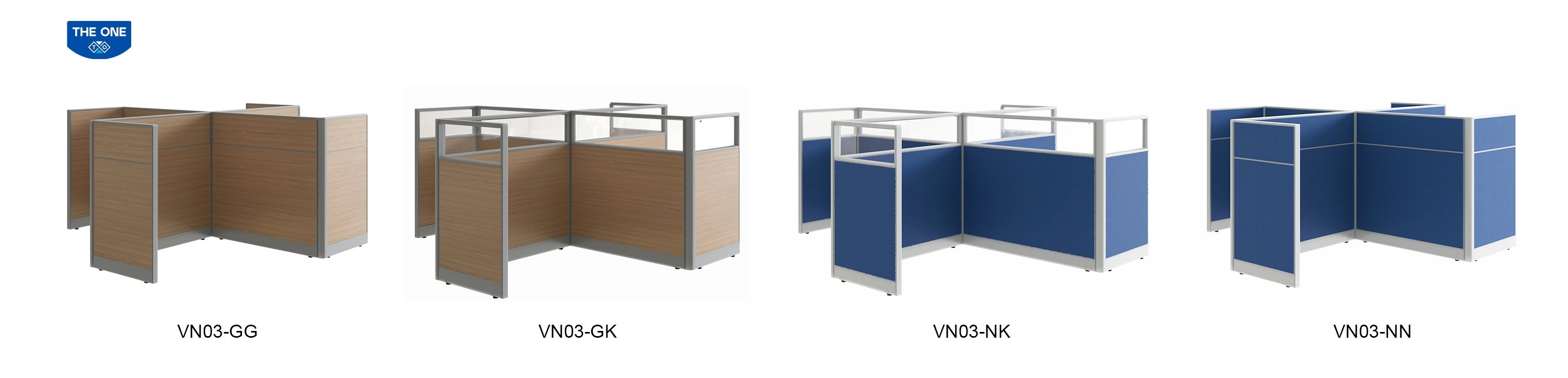 VÁCH NGĂN VĂN PHÒNG THE ONE VN03